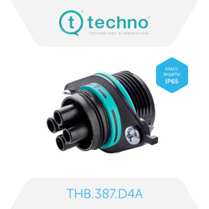 THB.387.D4A, розетка блочная, TEEPLUG IP65 THB.387.D4A, розетка блочная, TEEPLUG IP65