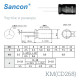 KM(CD268) 100В 220мкФ 105C , 2 000hrs13x25мм
