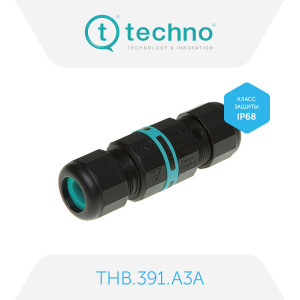THB.391.A3A, разъем линейный прямой, TEETUBE IP68 THB.391.A3A, разъем линейный прямой, TEETUBE IP68