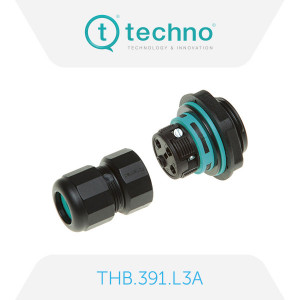 THB.391.L3A, разъем линейный блочная, TEETUBE IP68 THB.391.L3A, разъем линейный блочная, TEETUBE IP68