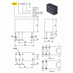 TRA3-L-12VDC-S-2Z/ РЭК52(00-01)