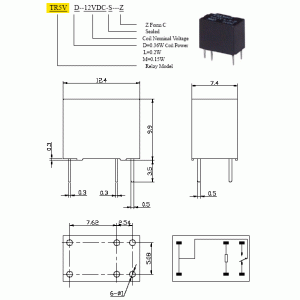 TR5V-L-12VDC-SZ TR5V-L-12VDC-SZ