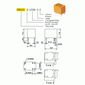 HJR4102-L-5VDC-SZ HJR4102-L-5VDC-SZ