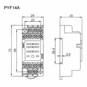 PYF-14A/ без клипс