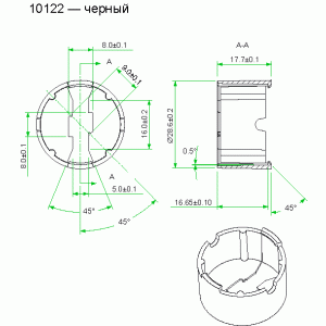 10122-Black/K2/ holder 10122-Black/K2/ holder
