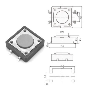 STS1243 SMD/ DTSM-2 STS1243 SMD/ DTSM-2