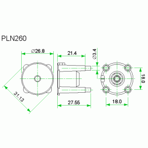 PLN260-25LSD 30 deg./ lens EDIX PLN260-25LSD 30 deg./ lens EDIX