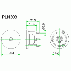 PLN308-25 25 deg./ lens EDIX PLN308-25 25 deg./ lens EDIX